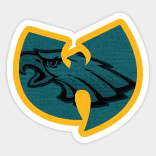 Wutang Clan Philadelphia Eagles Sticker